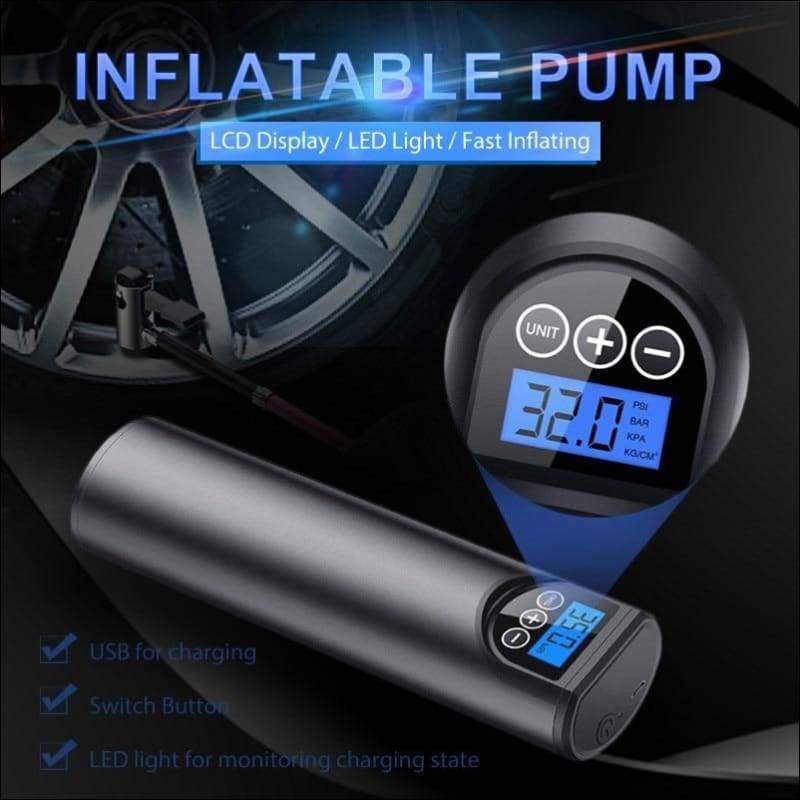 Car Air Tire Pump Inflator Portable Compressor Digital Electric Auto 150PSI  12V