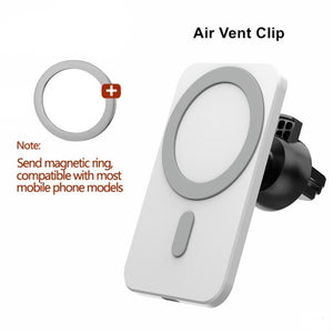 15W Magnetic Wireless Car Charger AirVent Mount For iPhone 13 12 Pro Max Mini Fast Charging Wireless Chargers Car Phone Holder