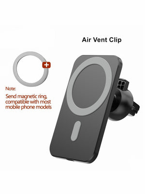 15W Magnetic Wireless Car Charger AirVent Mount For iPhone 13 12 Pro Max Mini Fast Charging Wireless Chargers Car Phone Holder