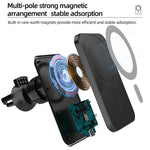 15W Magnetic Wireless Car Charger AirVent Mount For iPhone 13 12 Pro Max Mini Fast Charging Wireless Chargers Car Phone Holder
