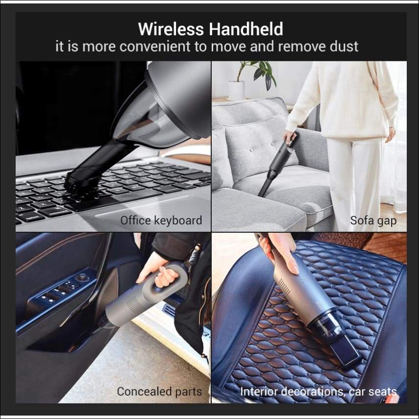 Super Suction Wireless Car Vacuum Cleaner