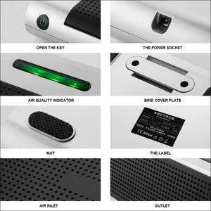 True HEPA Mini Car Air Purifier